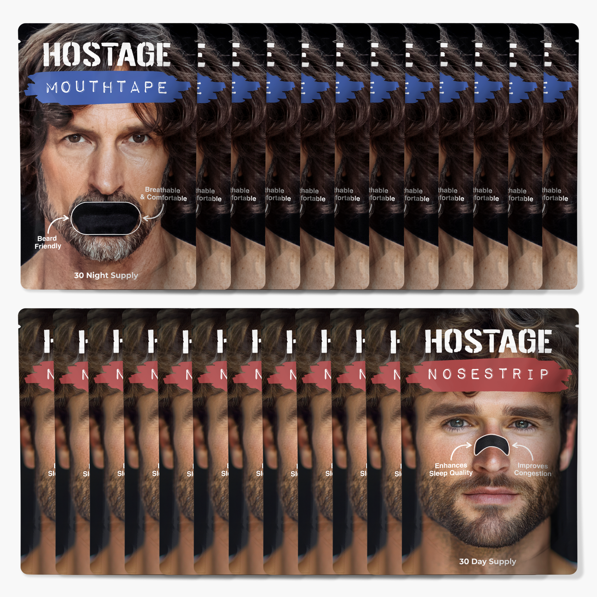 Hostage Mouth Tape & Nose Strips SPECIALS - Hostage Tape