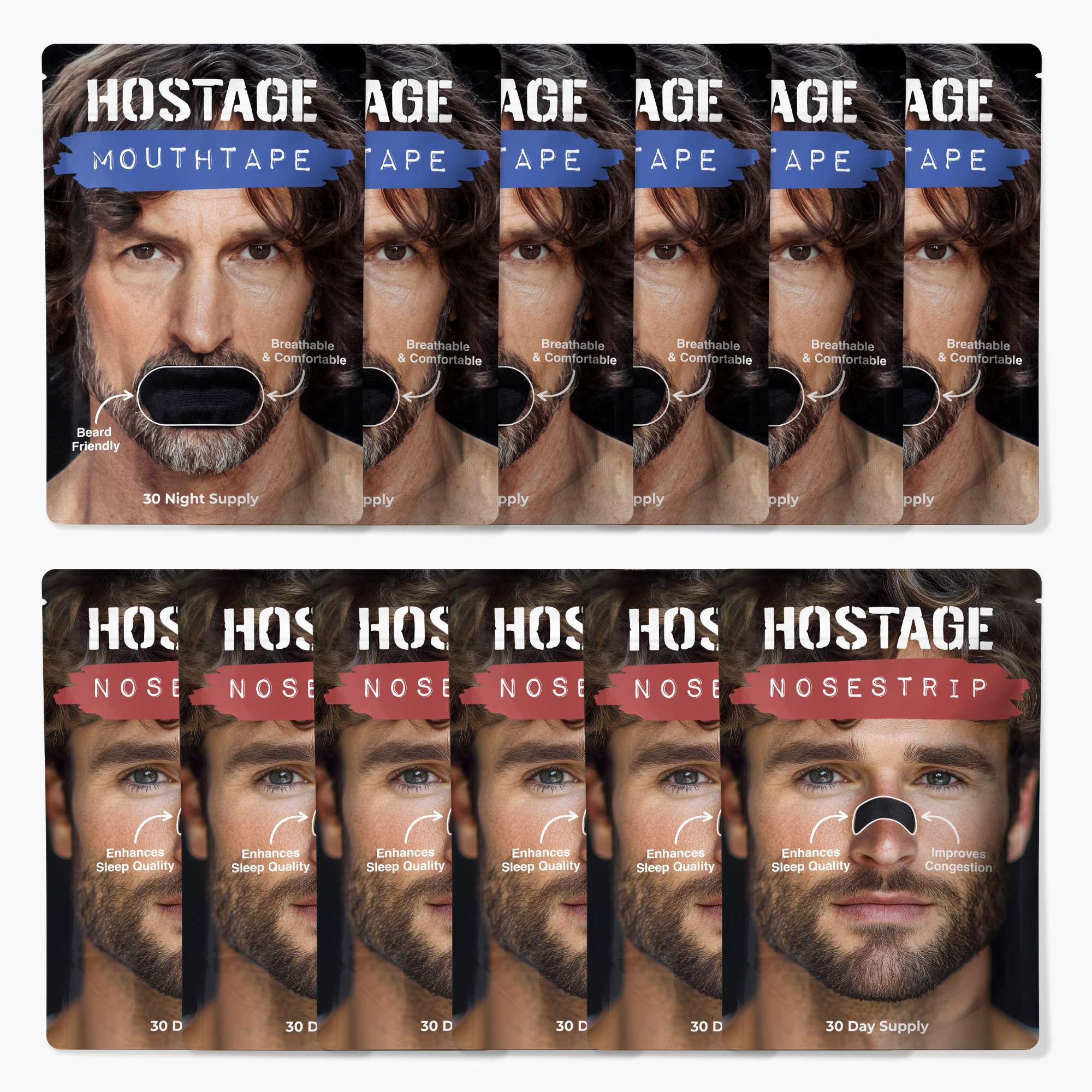 Hostage Mouth Tape & Nose Strips SPECIALS - Hostage Tape