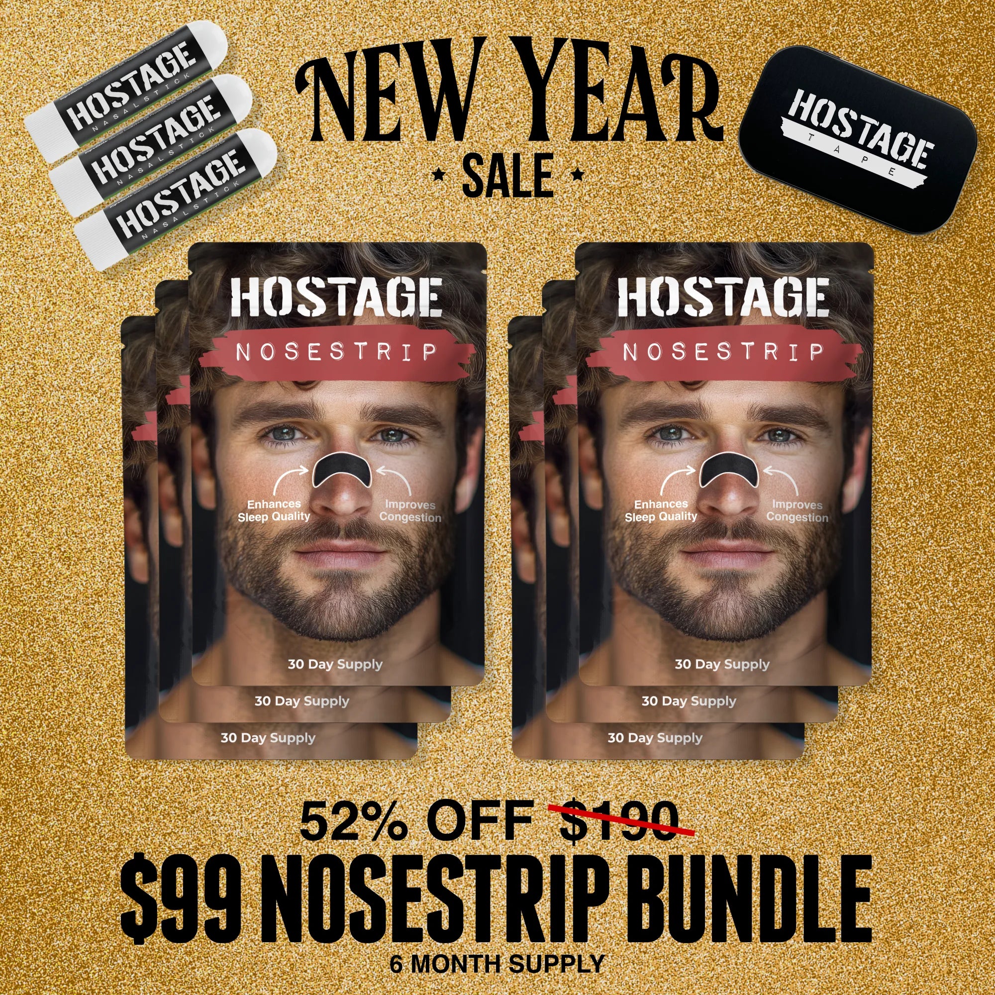 👃 Nose Strip Bundle