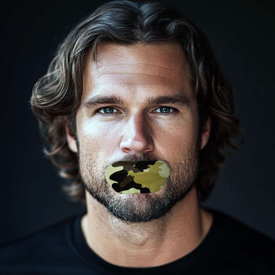 PRE-ORDER - LIMITED EDITION - Hostage Mouth Tape CAMO - Hostage Tape