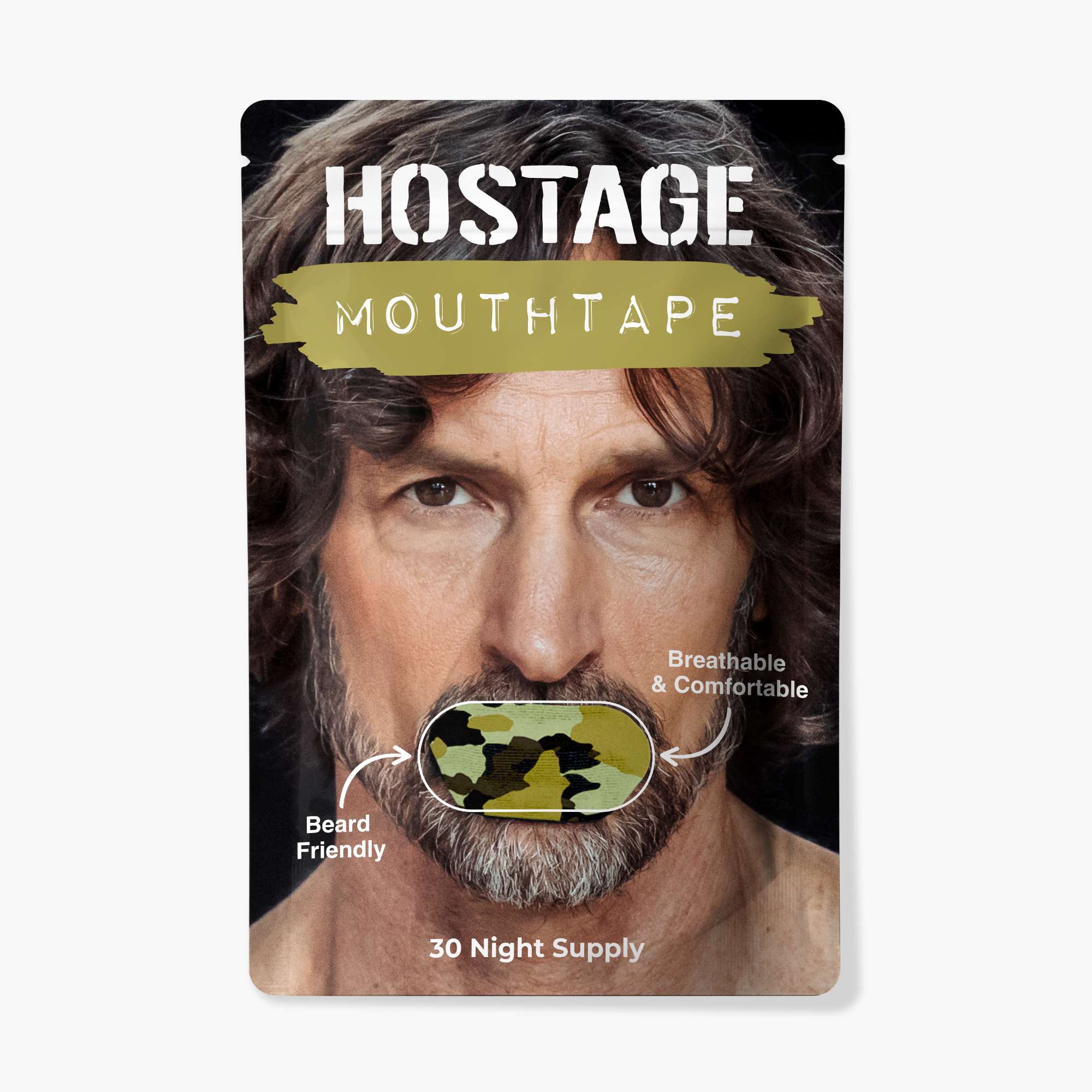 LIMITED EDITION - Hostage Mouth Tape CAMO (draft) - Hostage Tape