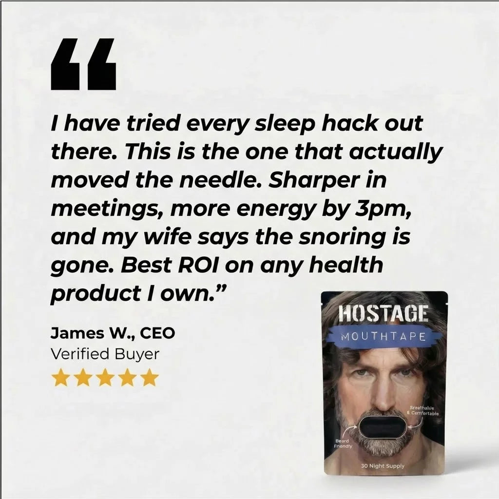 Hostage Mouth Tape 30 Night Try - LIMITED OFFER - Hostage Tape