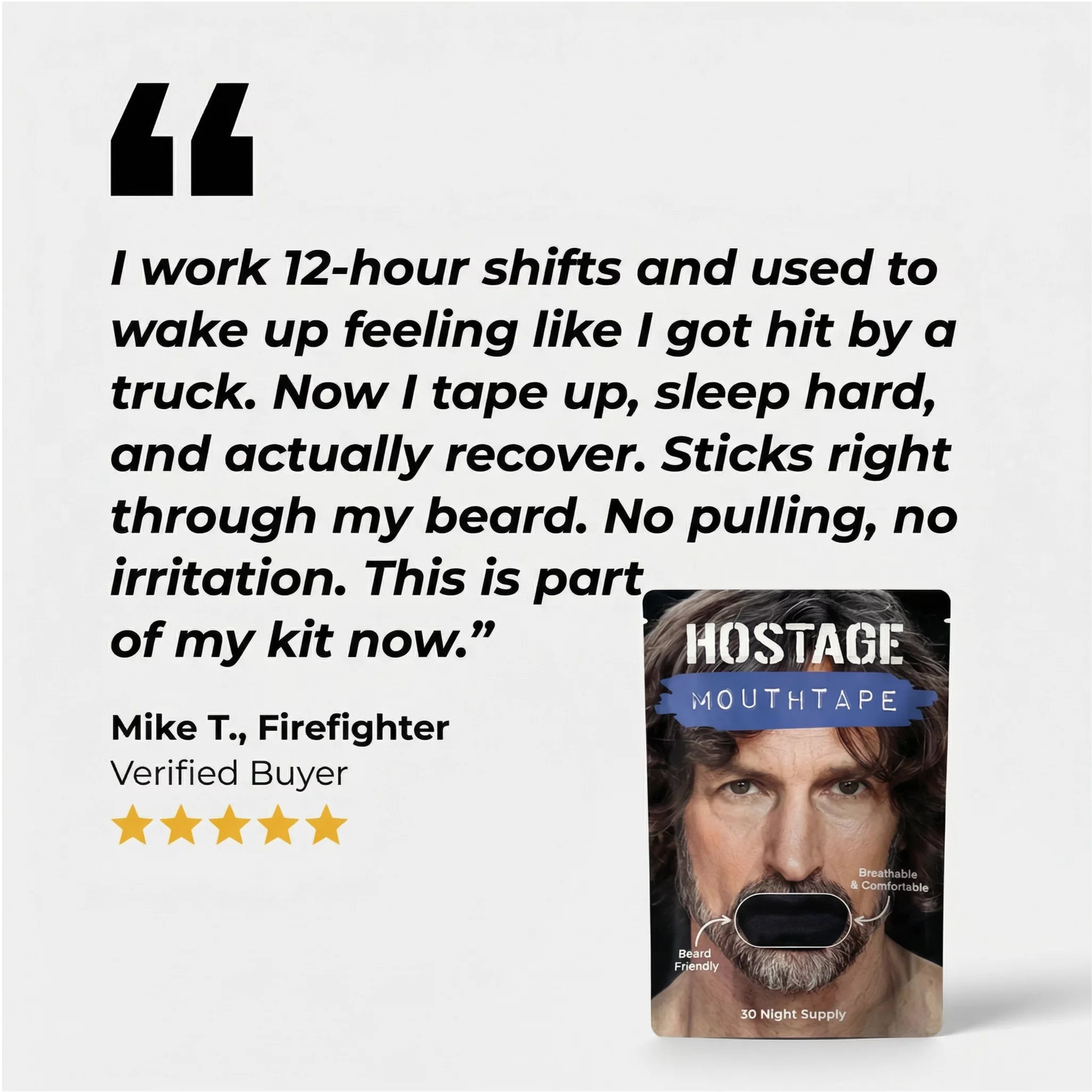 Hostage Tape: 1/3/6/12 Month Supplies | Mens/Womens