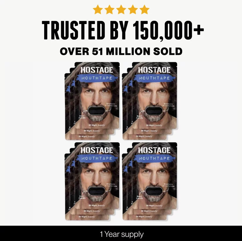 Hostage Mouth Tape Year (Meta 50% Off) - Hostage Tape