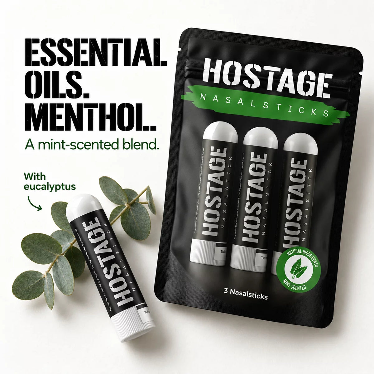 Hostage Nasal Stick Bundle