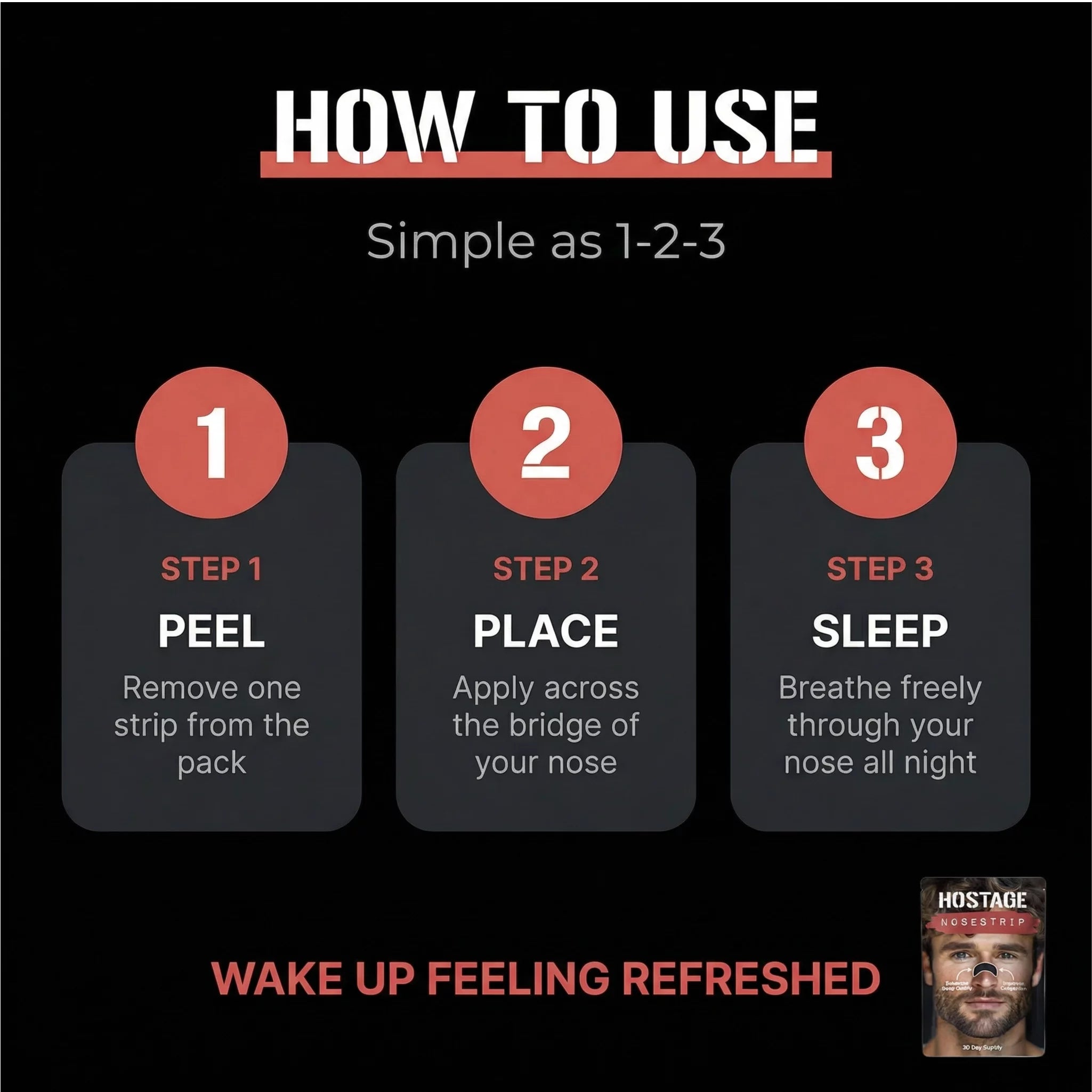 👃 Nose Strip Bundle - Hostage Tape