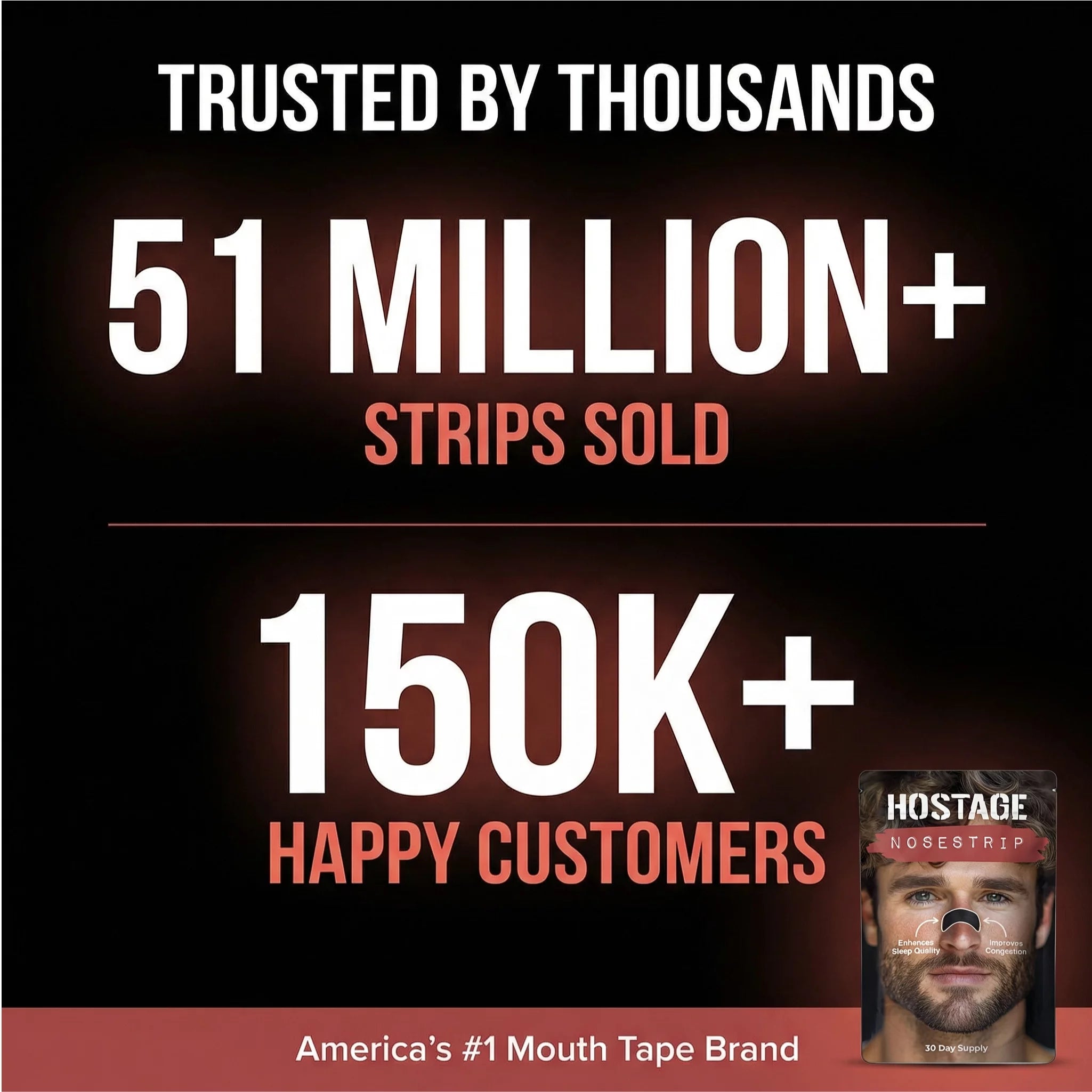 👃 Nose Strip Bundle - Hostage Tape