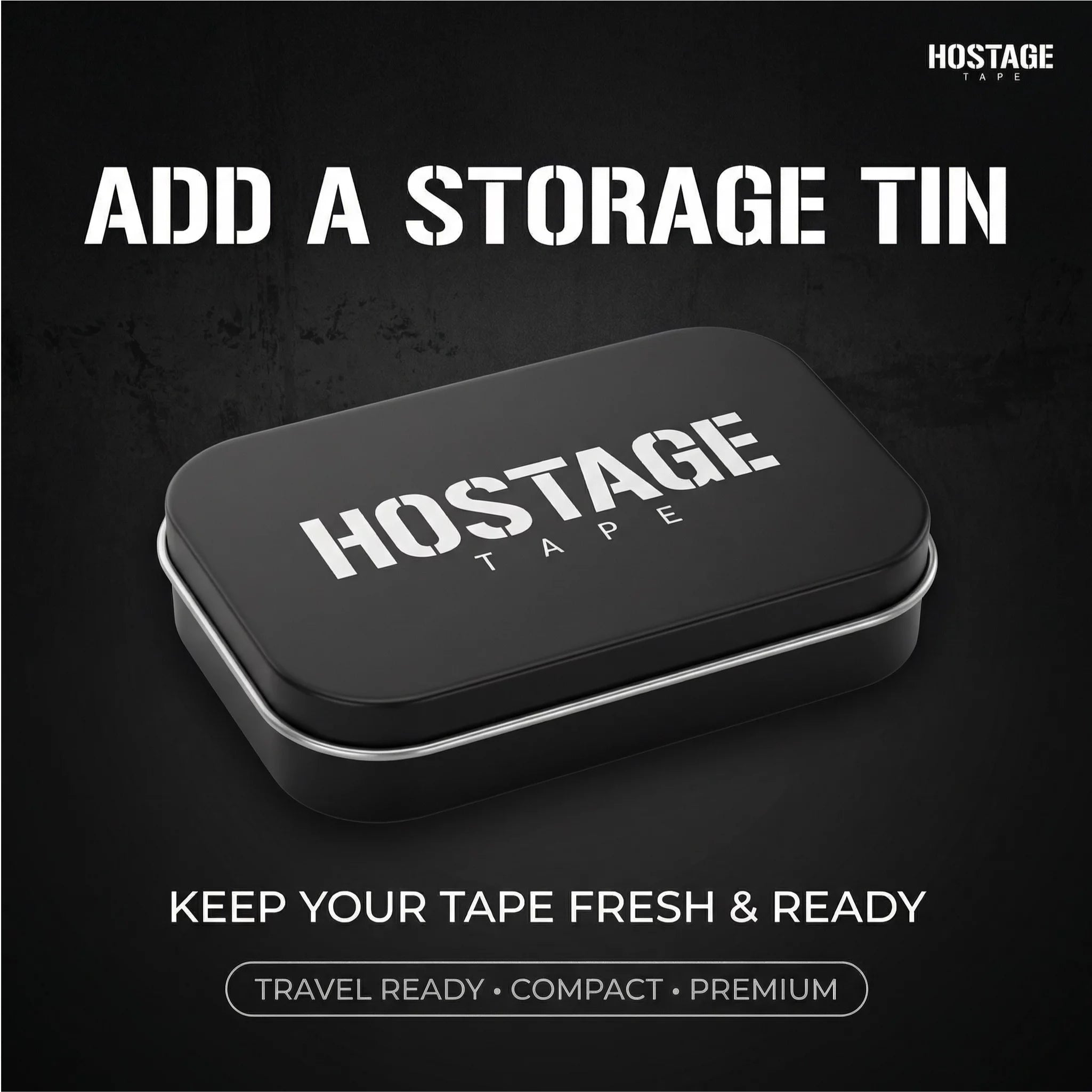 Hostage Mouth Tape Storage Tin - Hostage Tape