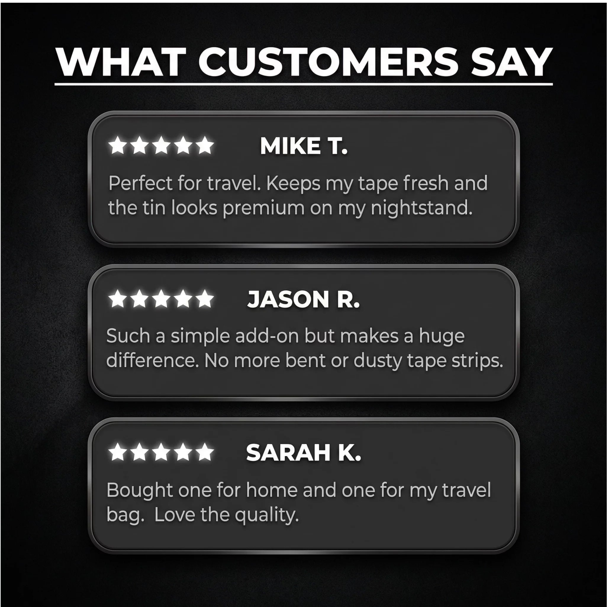 Hostage Mouth Tape Storage Tin - Hostage Tape