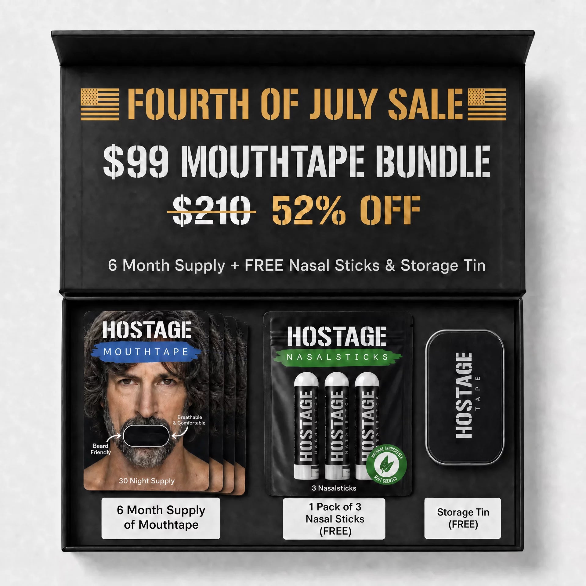 Fourth of July Sale - Mouth Tape Bundle