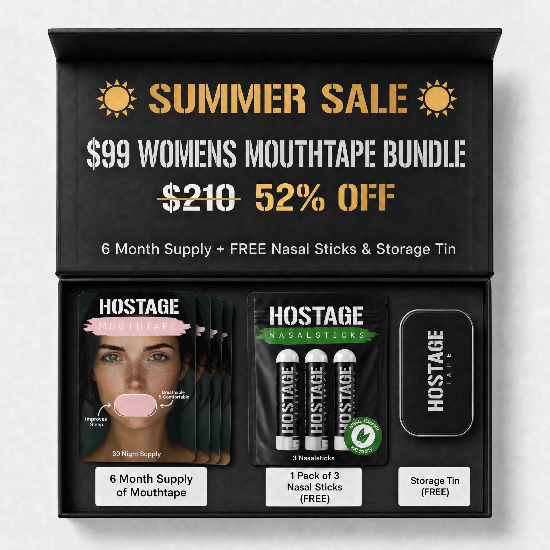 Women's Mouth Tape Bundle