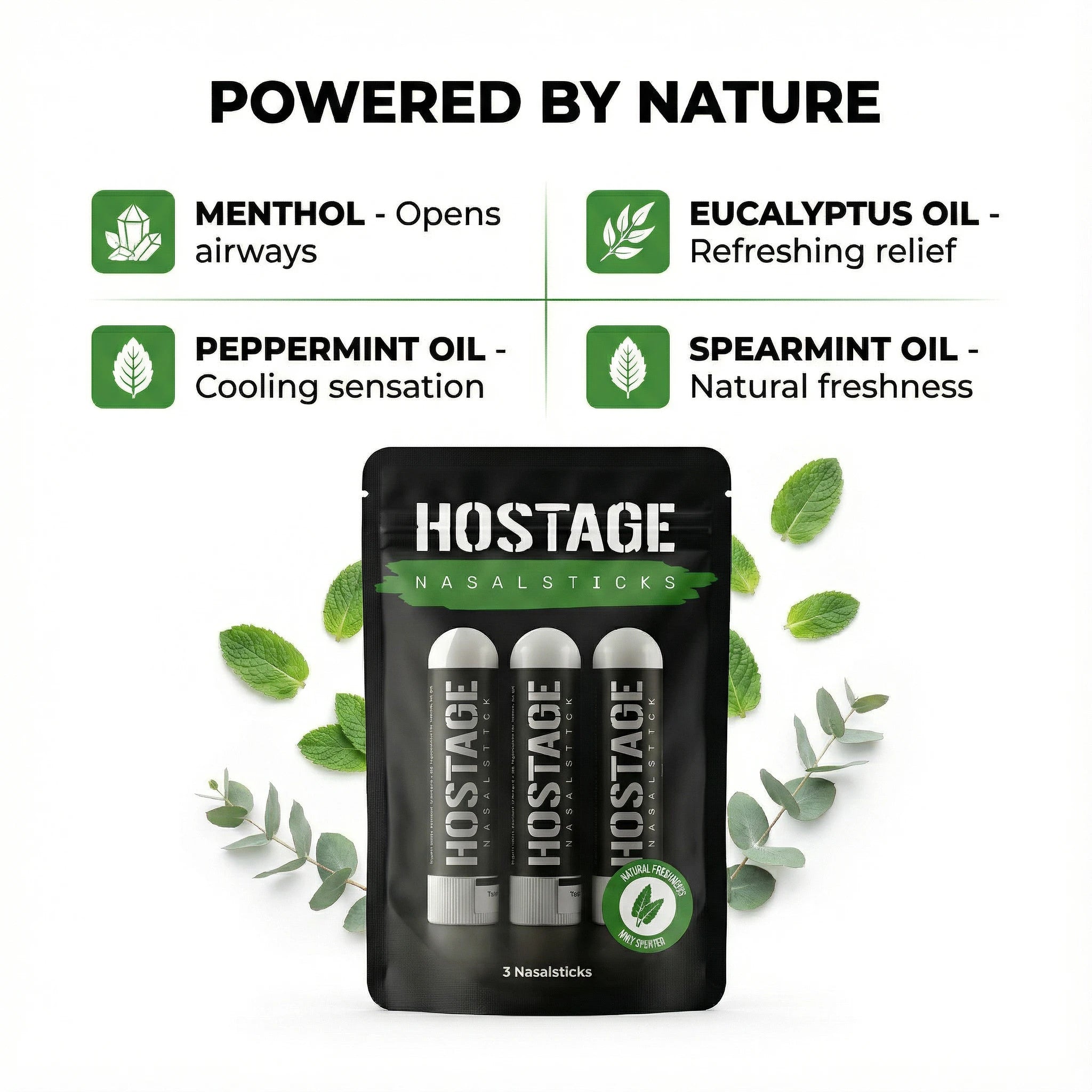 Hostage Nasal Stick - Hostage Tape