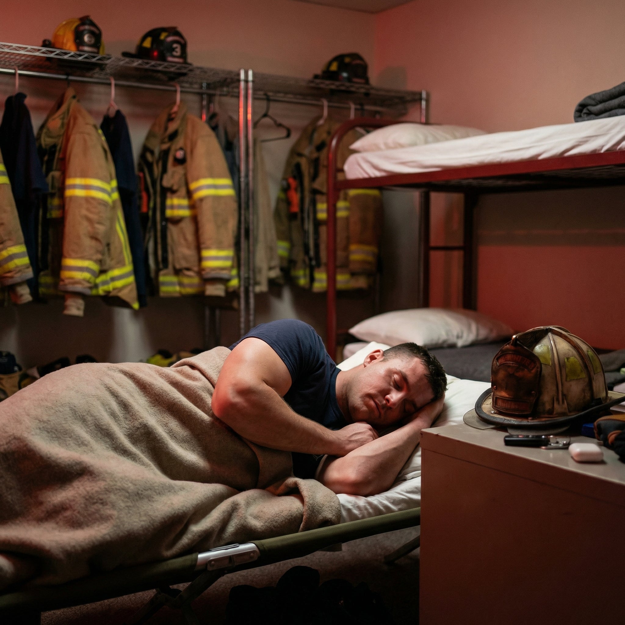 The Snoring Conversation No One Wants to Have at the Firehouse