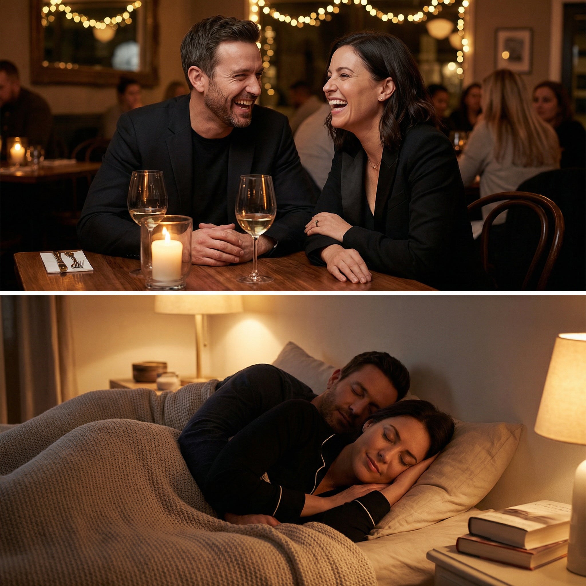 Date Night Doesn't End at Dinner. It Ends With Better Sleep