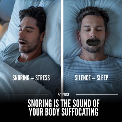 Hostage Tape image showing man with and without mouth tape