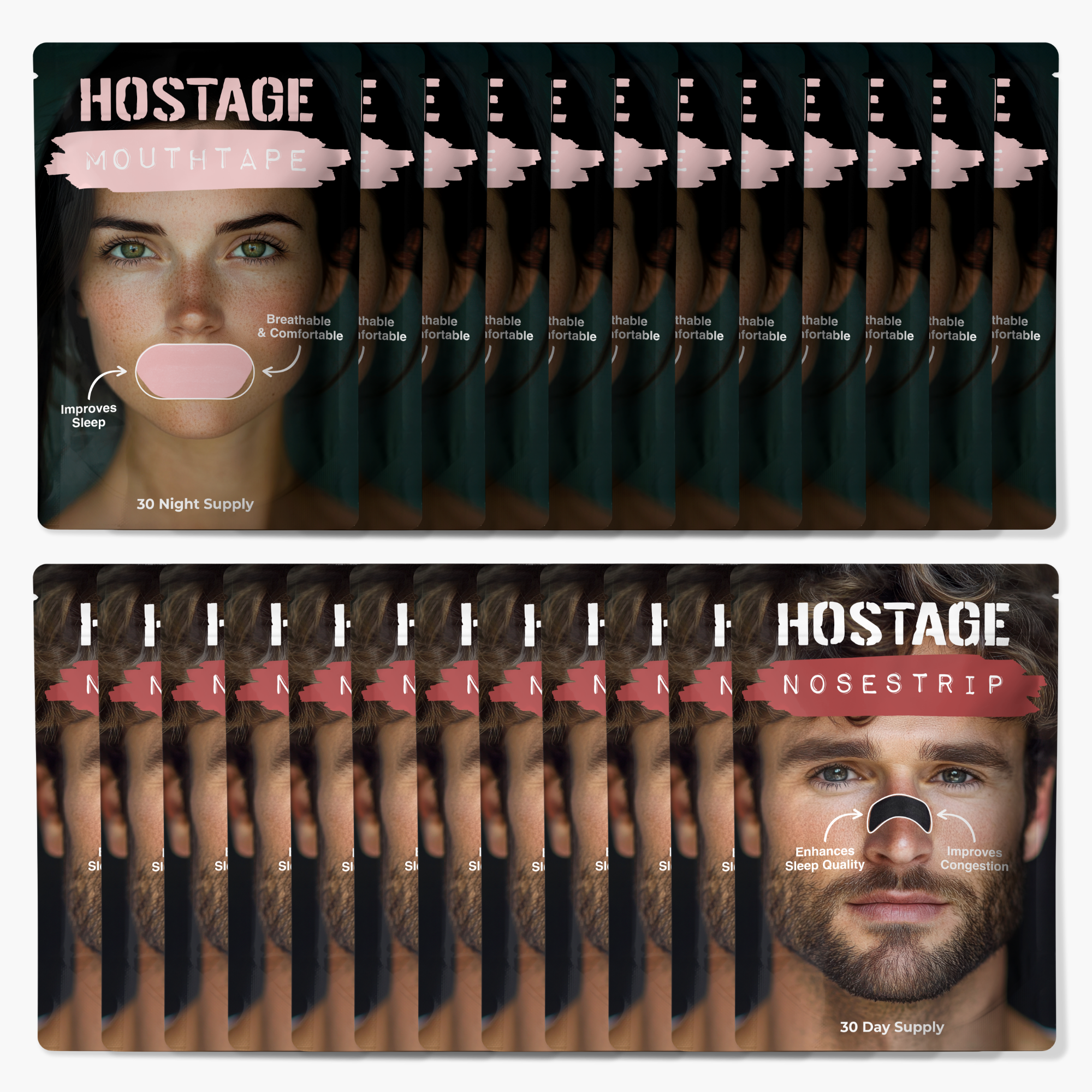 Hostage Mouth Tape & Nose Strips SPECIALS - Hostage Tape