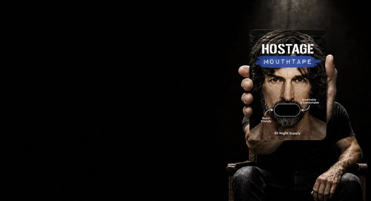 Hostage Tape mouth tape for better sleep