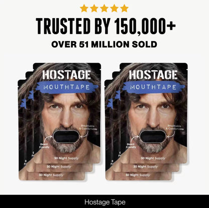 🤐 Mouth Tape Bundle + Tin - Hostage Tape