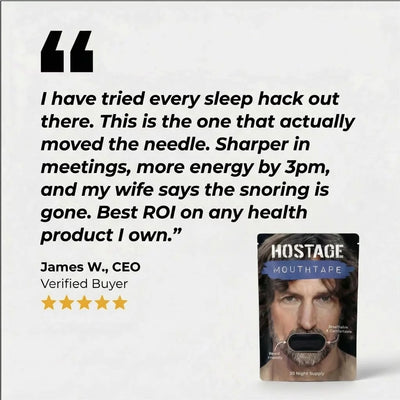 Hostage Mouth Tape 30 Night Try - LIMITED OFFER - Hostage Tape