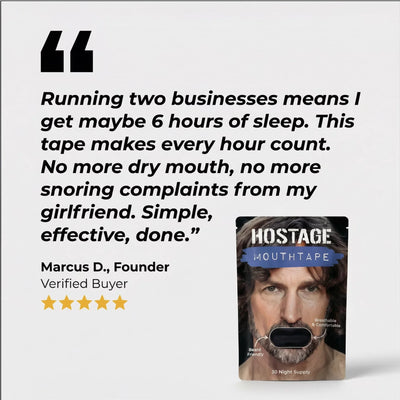 Hostage Mouth Tape 30 Night Try - LIMITED OFFER - Hostage Tape