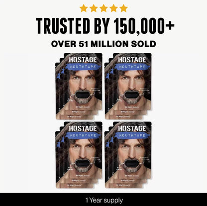 Hostage Mouth Tape Year (Meta 50% Off) - Hostage Tape