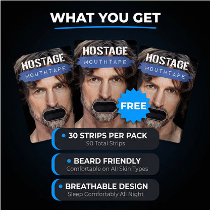 Hostage Mouth Tape Buy 2 Get 1 FREE - Starter Pack - Hostage Tape