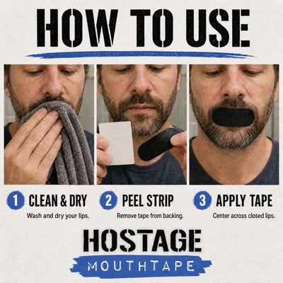 Mouth Tape Bundle + Nasal Sticks + Tin