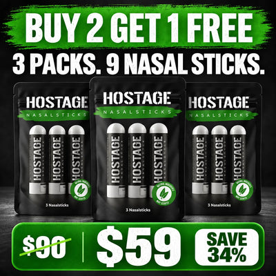 Hostage Nasal Stick Bundle