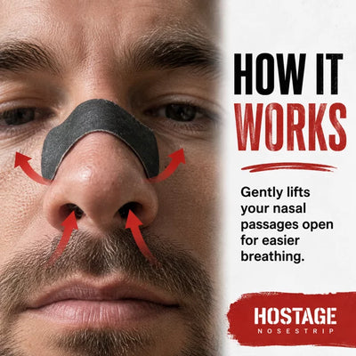 Hostage Nose Strips Buy 2 Get 1 FREE 90 Day - Starter Pack - FREE Shipping