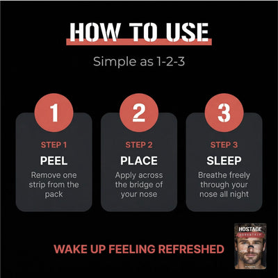 👃 Nose Strip Bundle - Hostage Tape