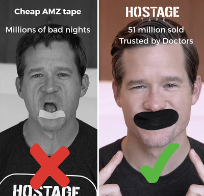 Hostage Tape: 1/3/6/12 Month Supplies | Mens/Womens - Hostage Tape