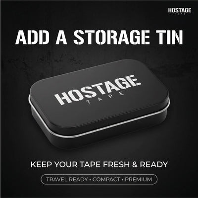 Hostage Mouth Tape Storage Tin - Hostage Tape