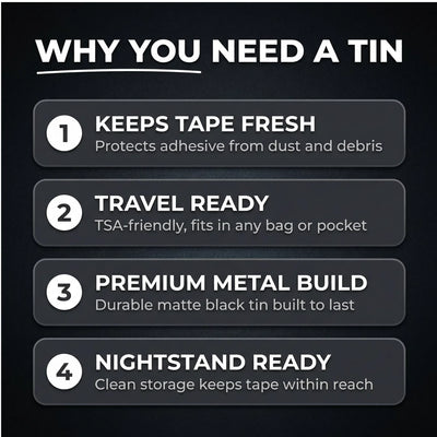 Hostage Mouth Tape Storage Tin - Hostage Tape