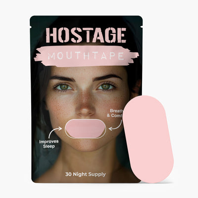 Women's 🤐 Mouth Tape   +   👃 Nose Strip Bundle - Hostage Tape