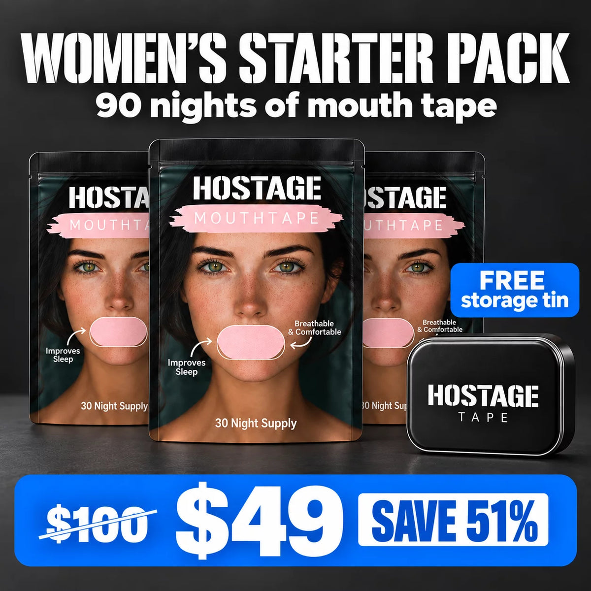 Women's Starter Pack - Save 51% - FREE Shipping