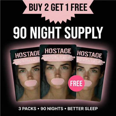 Hostage Mouth Tape Buy 2 Get 1 FREE - Starter Pack - Women's - Hostage Tape