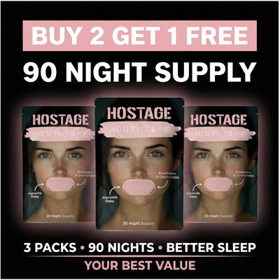 Hostage Mouth Tape Buy 2 Get 1 FREE - Starter Pack - Women's - Hostage Tape
