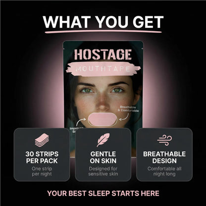 Women's 🤐 Mouth Tape Bundle - Hostage Tape