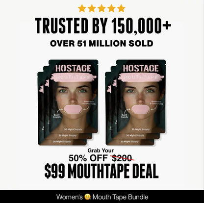 🤐 Mouth Tape Bundle + Tin - Hostage Tape