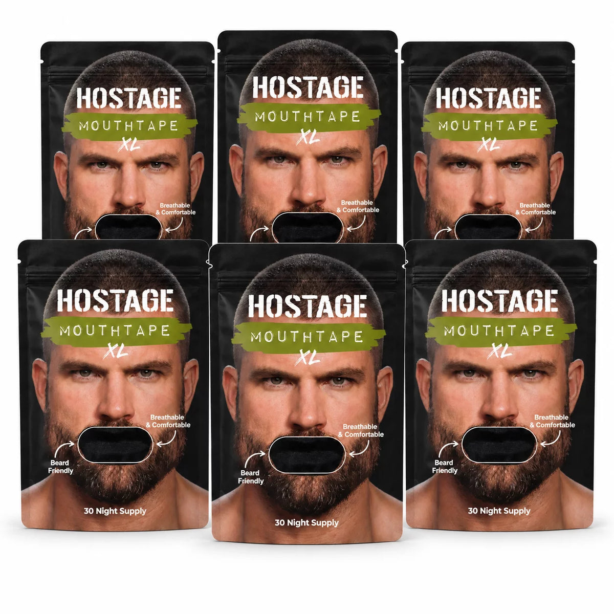 Hostage Tape: 1/3/6/12 Month Supplies | Mens/Womens