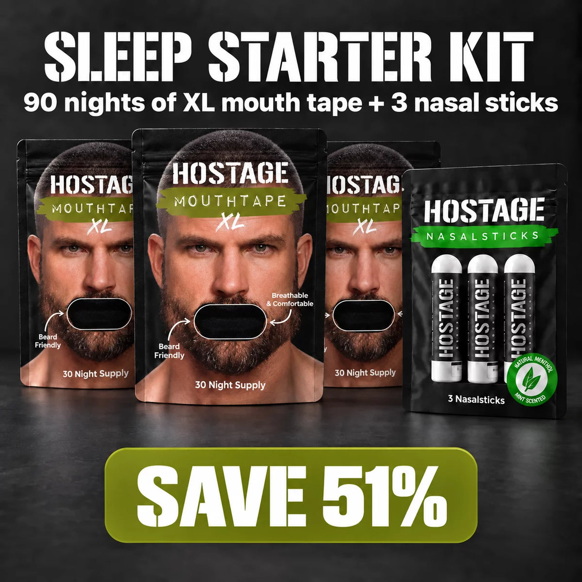 XL Sleep Starter Kit - Save 51% - FREE Shipping