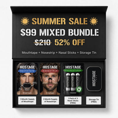 Mouth Tape + Nose Strip Bundle
