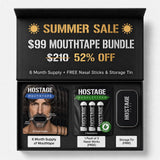 Mouth Tape Bundle + Nasal Sticks + Tin