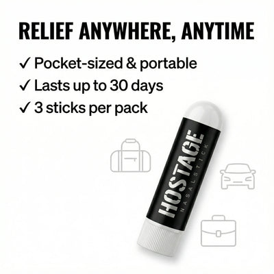 Hostage Nasal Stick - Hostage Tape