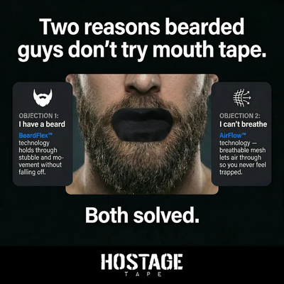 Hostage Tape: 1/3/6/12 Month Supplies | Mens/Womens