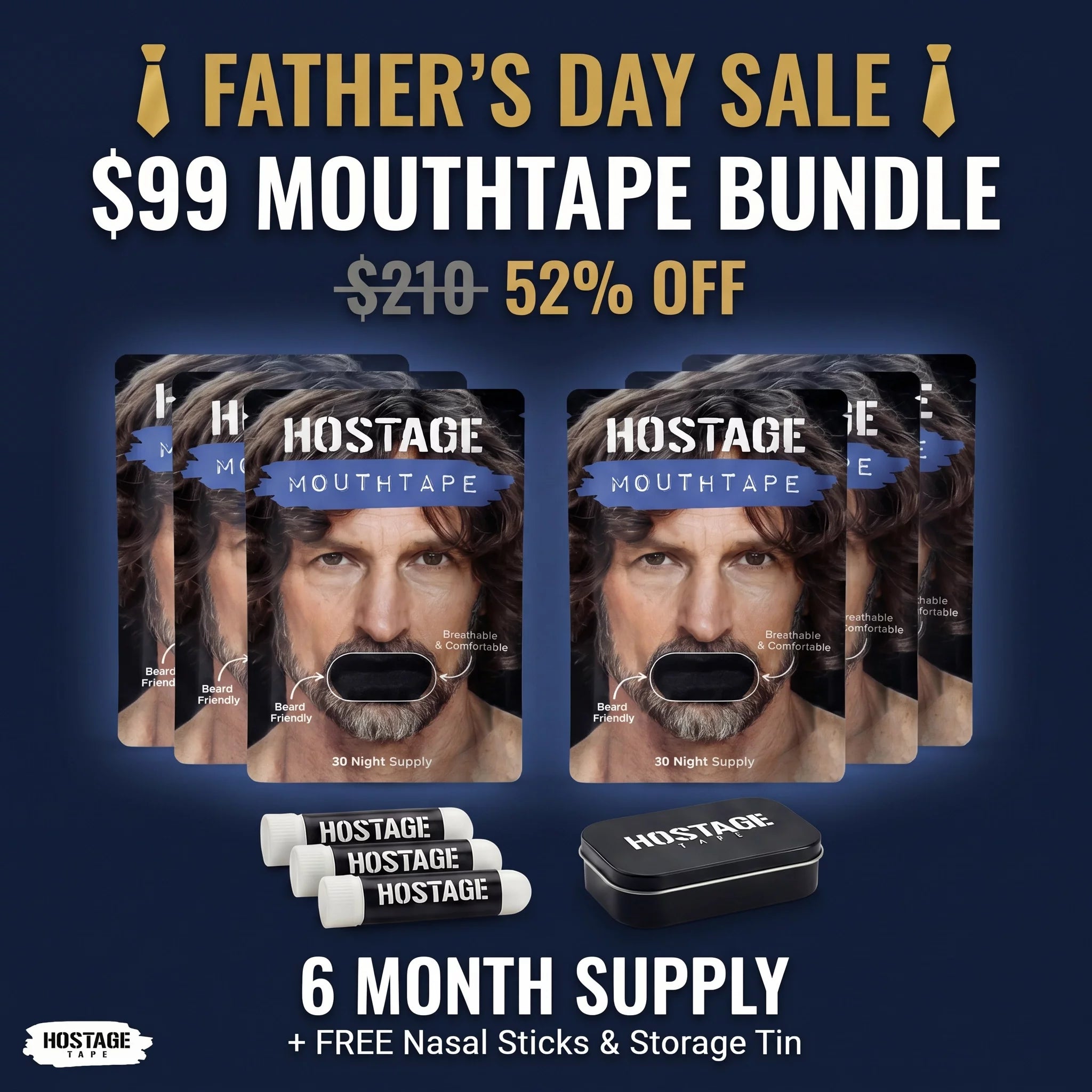 Fathers Day Sale - Mouth Tape Bundle