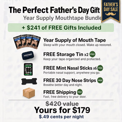 Fathers Day Sale - Mouth Tape Year Bundle