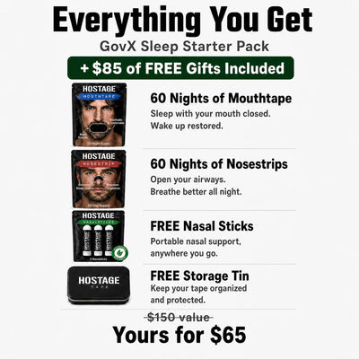 GOVX Sleep Starter Pack - Save 56% - FREE Shipping