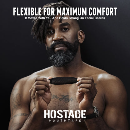 Hostage Mouth Tape flexible strip for maximum comfort and better sleep