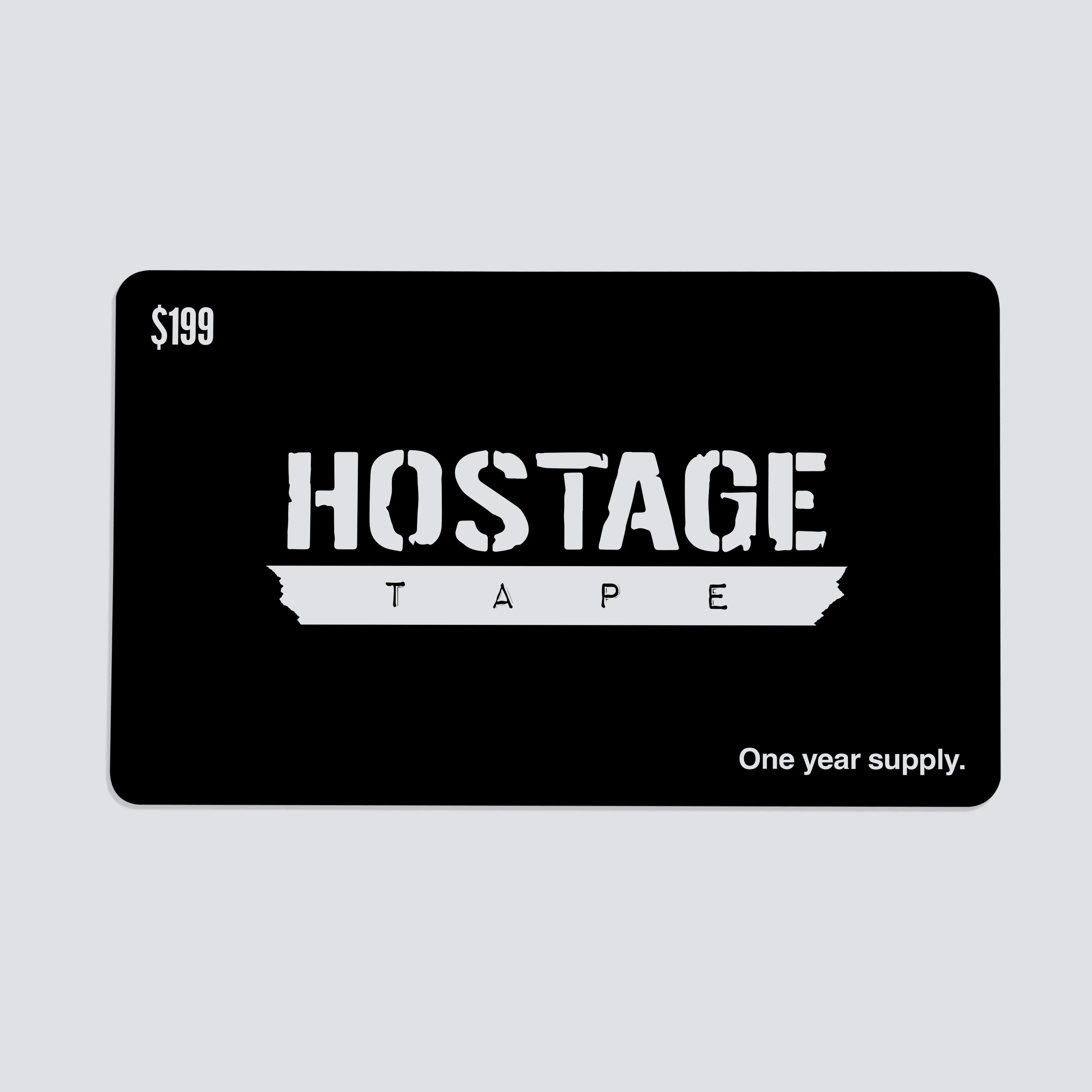 Hostage Tape gift card $199 for year supply of mouth tape strips for better sleep